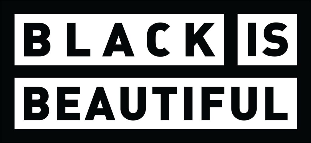 Black is beautiful logo